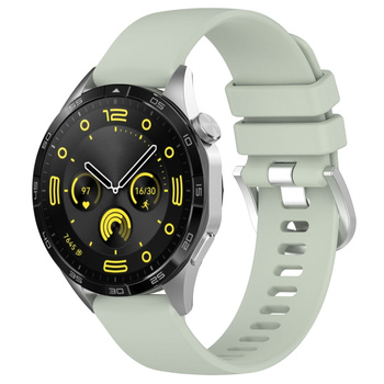 Pasek silikonowy do smartwatcha, Bizon Strap Watch Silicone Pro T, Quick Release 18 mm, turkusowy
