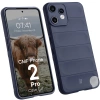 Pancerne etui Bizon Case Tur do Nothing CMF Phone 2 Pro, granatowe