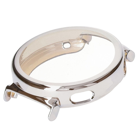 Etui Bizon Case Watch Felipe do Huawei Watch GT 5 41 mm, srebrne