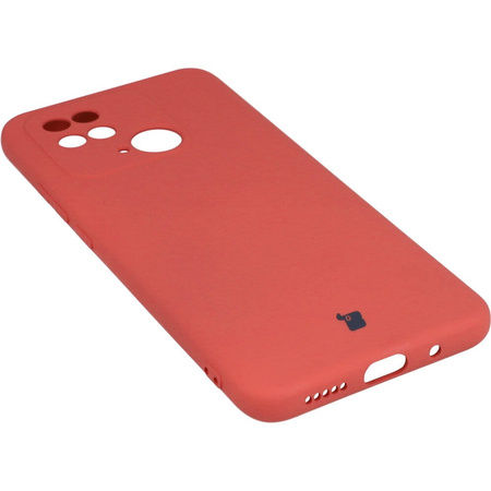 Etui Bizon Case Silicone do Xiaomi Redmi 10C, ciemny róż