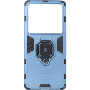 Etui Bizon Case Armor Ring do Vivo X80 Pro, niebieskie