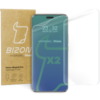 Folia hydrożelowa na ekran Bizon Glass Hydrogel Front Duo do Honor Magic6 Pro, 2 sztuki