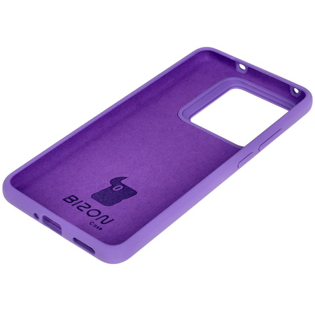 Silikonowe etui Bizon Soft Case do Realme GT 7 Pro, fioletowe