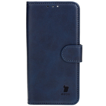 Etui z klapką Bizon Case Pocket do iPhone 14 Pro, granatowe