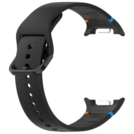 Silikonowy pasek Bizon Strap Watch Silicone do Galaxy Watch Ultra 47 mm, żółty