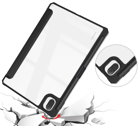 Etui Bizon Case Tab Clear Matt do Xiaomi Pad 5 / 5 Pro 11.0, czarne