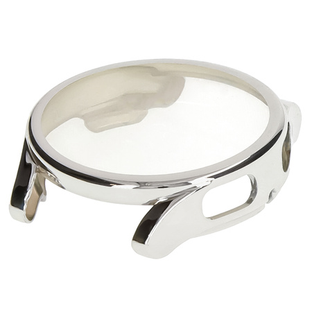 Etui Bizon Case Watch Felipe do Galaxy Watch FE / Watch 4 40 mm, srebrne