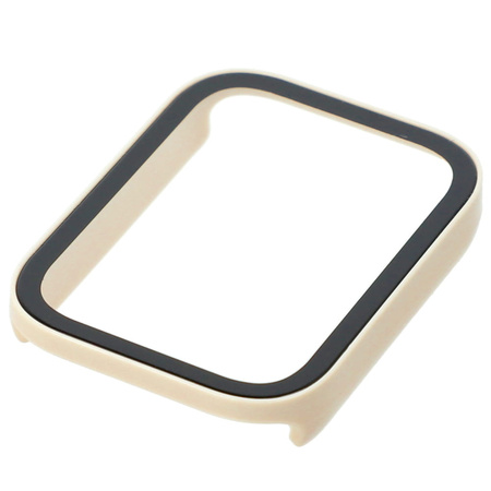 Etui Bizon Case Watch Adamo do Xiaomi Smart Band 8 Pro, beżowe