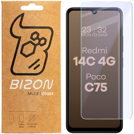 Elastyczne szkło hybrydowe Bizon Glass Mule do iPhone 16 Pro Max