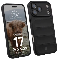 Pancerne etui Bizon Case Tur do iPhone 17 Pro Max, czarne