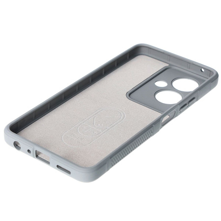 Pancerne etui Bizon Case Tur do Oppo A79 5G, jasnoszare