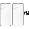 2x Szkło + szybka na aparat BIZON Edge 2 Pack do iPhone 15 Plus
