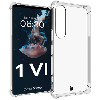 Etui Bizon Case Salpa do Xperia 1 VI,  przezroczyste