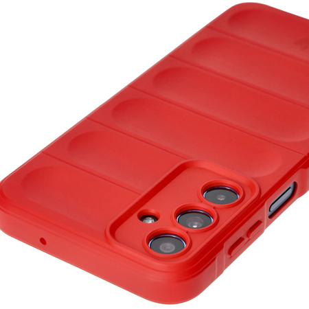 Pancerne etui Bizon Case Tur do Galaxy M35 5G, czerwone