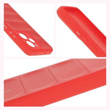 Pancerne etui Bizon Case Tur do Realme 14 5G, czerwone
