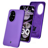 Silikonowe etui Bizon Soft Case do Honor 200, fioletowe