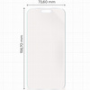 Folia matowa Bizon Glass Film Sun Duo do iPhone 16 Plus, 2 sztuki