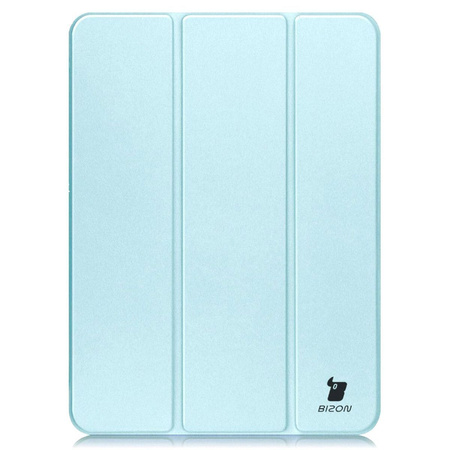Etui Bizon Case Tab Clear Matt do iPad Pro 11" 2025 / 2024, błękitne