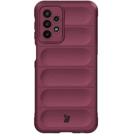 Pancerne etui Bizon Case Tur do Galaxy A23 4G / 5G, ciemnofioletowe