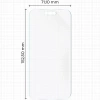 Folia matowa Bizon Glass Film Sun do iPhone Air, 1 sztuka