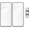 2x Szkło + szybka na aparat BIZON Edge 2 Pack do Galaxy S23 FE