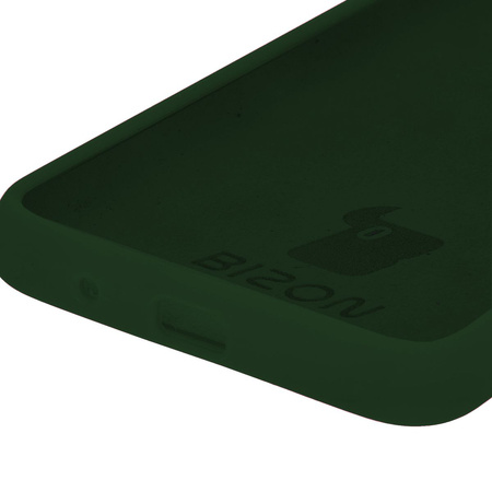 Etui silikonowe Bizon Soft Case do Xiaomi Redmi A3 4G, ciemnozielone