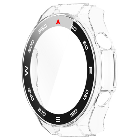 Etui Bizon Case+Glass Set do Huawei Watch Ultimate, przezroczyste