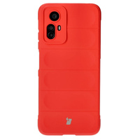 Pancerne etui Bizon Case Tur do Xiaomi Redmi Note 12S, czerwone