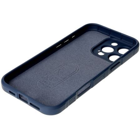 Pancerne etui Bizon Case Tur do iPhone 16 Pro Max, granatowe