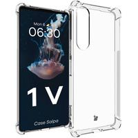 Elastyczne etui Bizon Case Salpa do Sony Xperia 1 V, przezroczyste