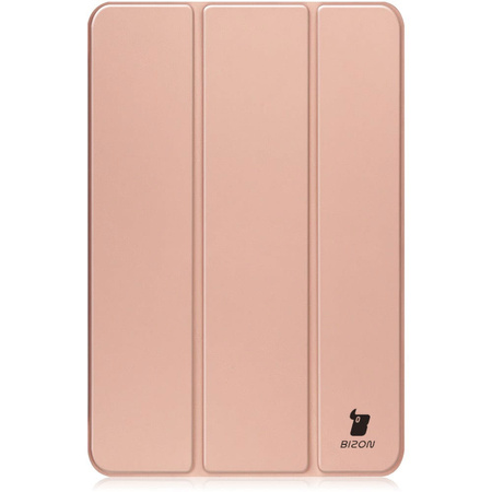 Etui Bizon Case Tab Clear Matt do Apple iPad Pro 12.9 2022/2021/2018, różowozłote