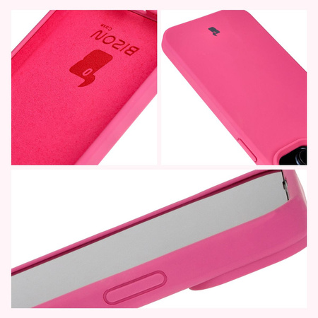 Etui silikonowe Bizon Soft Case do iPhone 15 Plus, fuksja