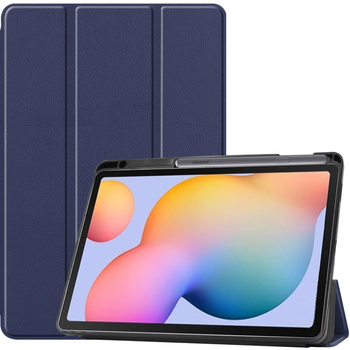Etui Bizon Case Tab Lizard do Samsung Galaxy Tab S6 Lite 2024/2022/2020, granatowe