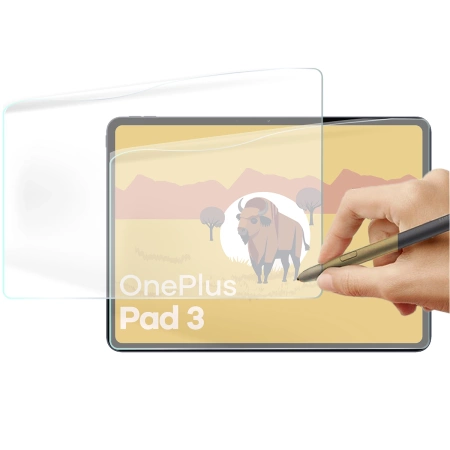 Folia imitująca papier Bizon Film Tab Papirus Duo do OnePlus Pad 3 / 2 Pro / Oppo Pad 4 / 4 Pro, 2 sztuki