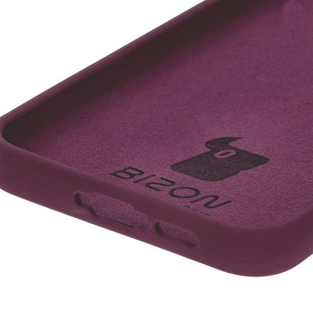 Etui silikonowe Bizon Soft Case do Galaxy A55 5G, ciemnofioletowe