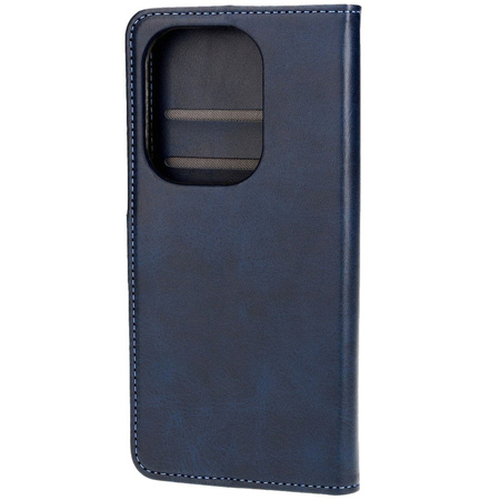 Etui z klapką Bizon Case Pocket do Xiaomi Poco M6 Pro 4G / Xiaomi Redmi Note 13 Pro 4G, granatowe