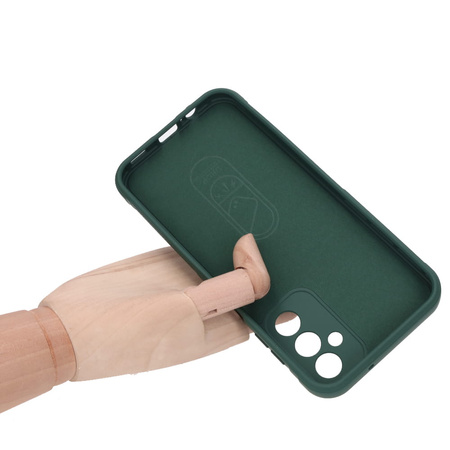 Pancerne etui Bizon Case Tur do Galaxy A14 4G / 5G, ciemnozielone