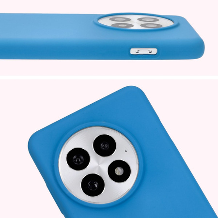 Silikonowe etui Bizon Soft Case do OnePlus 13, niebieskie