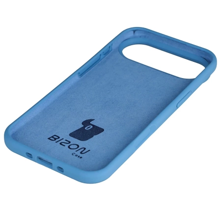 Silikonowe etui Bizon Soft Case do iPhone Air, niebieskie