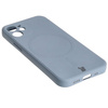 Etui Bizon Case Silicone Magnetic Sq do Apple iPhone 12 Mini, szare