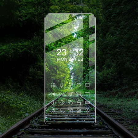 Szkło hartowane Bizon Glass Edge do Moto G52 / G82, czarne