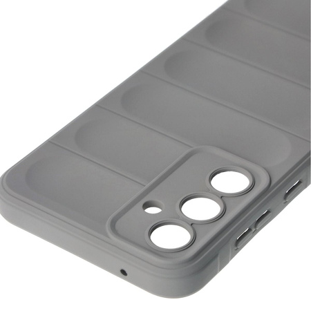 Pancerne etui Bizon Case Tur do Galaxy A55 5G, jasnoszare