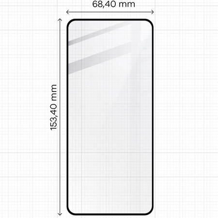 Szkło hartowane Bizon Glass Edge - 2 sztuki + ochrona na obiektyw, Realme 9 4G / Realme 9 Pro+
