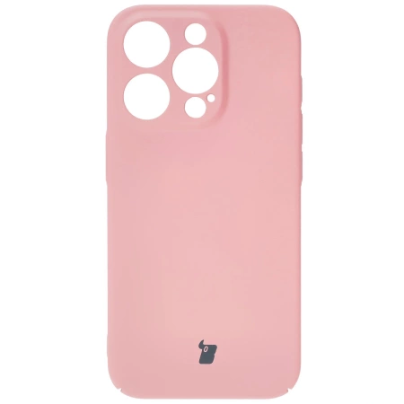 Etui Bizon Case Łupka do iPhone 15 Pro, różowe