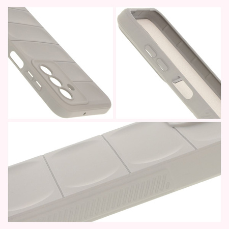 Pancerne etui Bizon Case Tur do Galaxy A26 5G, jasnoszare