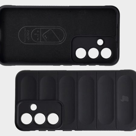 Pancerne etui Bizon Case Tur do Galaxy S25 Plus, czarne