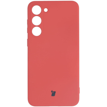 Etui Bizon Case Silicone Sq do Galaxy S23 Plus, brudny róż