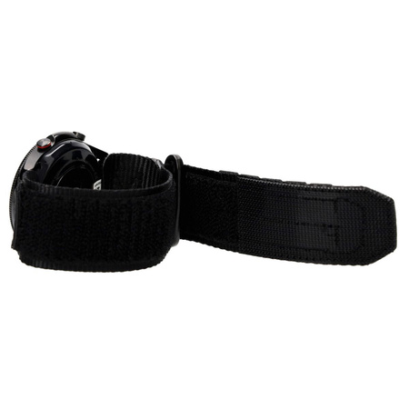 Sportowy pasek do zegarka Bizon Strap Watch Adventure do Galaxy Watch 22mm, czarny