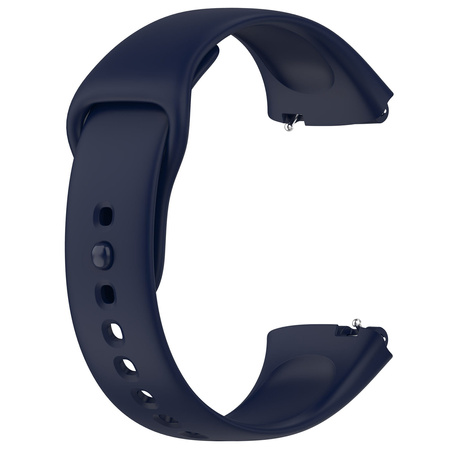 Pasek Bizon Strap Watch Dots do Xiaomi Redmi Watch 3 Active, granatowy