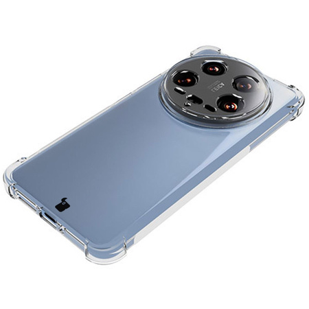 Etui Bizon Case Salpa do Xiaomi 14 Ultra, przezroczyste